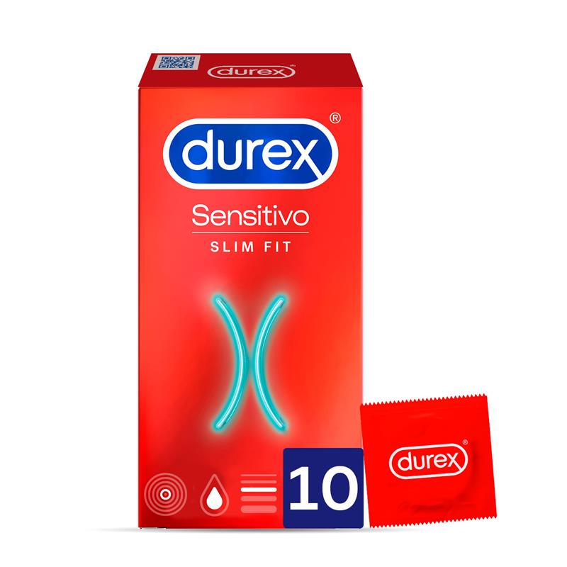 Condoms Sensitivo Slim Fit 10 Units