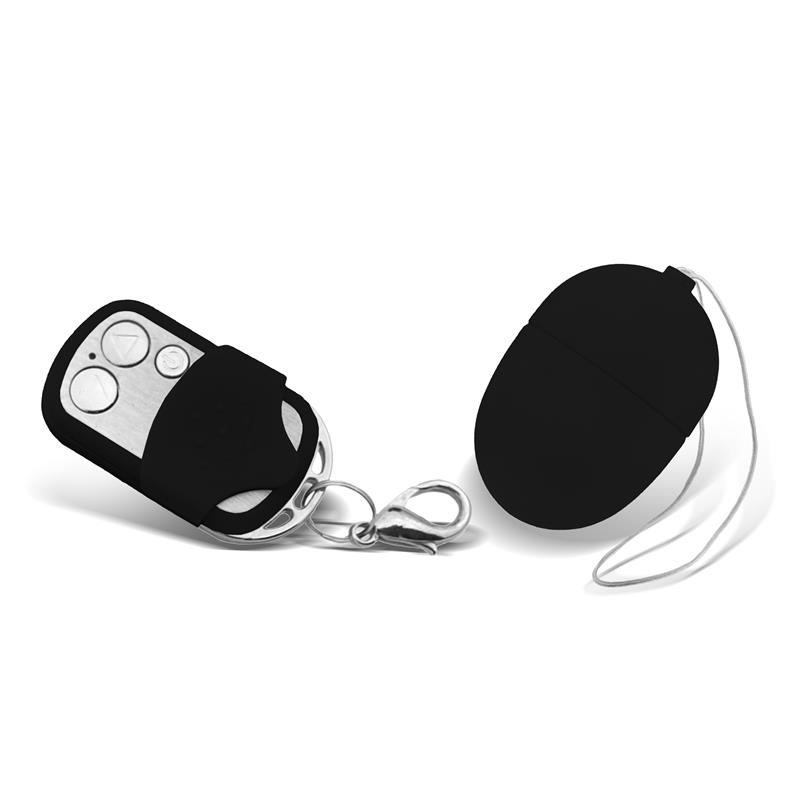 Vibrating Egg with Remote Control Mini Black