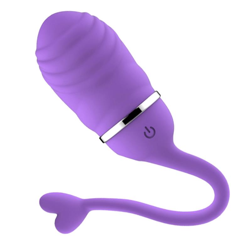 Vibrating Egg with Remote Control Odise USB Silicone Purple