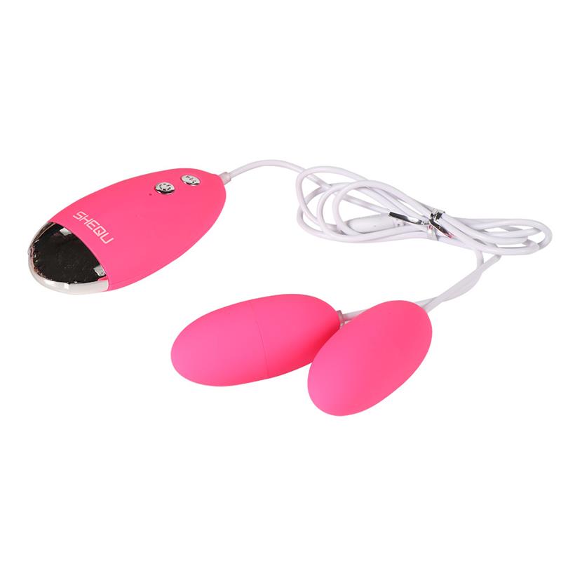 Double Vibrating Egg Silicone Yuesi