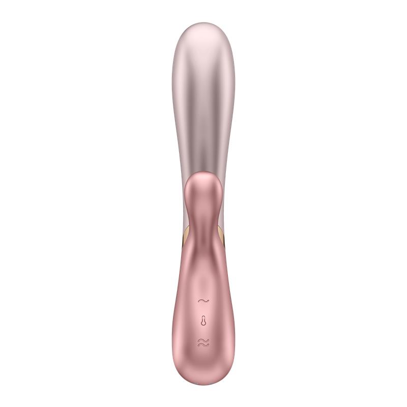 Hot Lover Heat Effect Vibrator with APP Duo-Pink