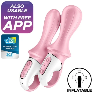 Inflatable Anal Vibe Air Pump Booty 5 with APP Satisfyer Connect