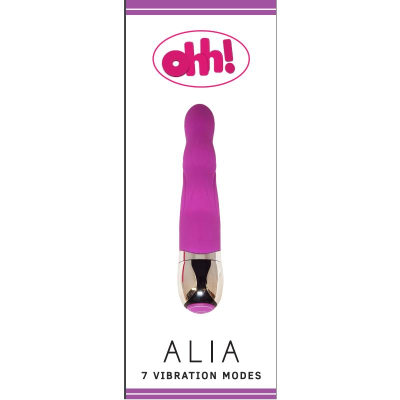 Vibe Alia Purple Silicone 17.5 x 3.2 cm