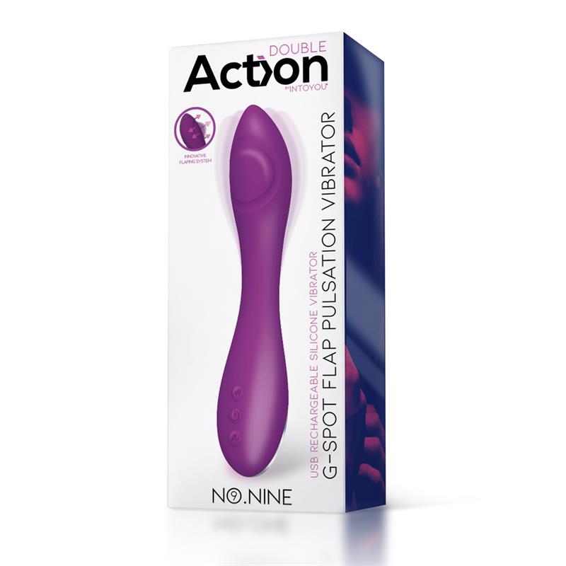 No. Nine G-Spot Vibrator Flap Function Magnetic USB Silicone