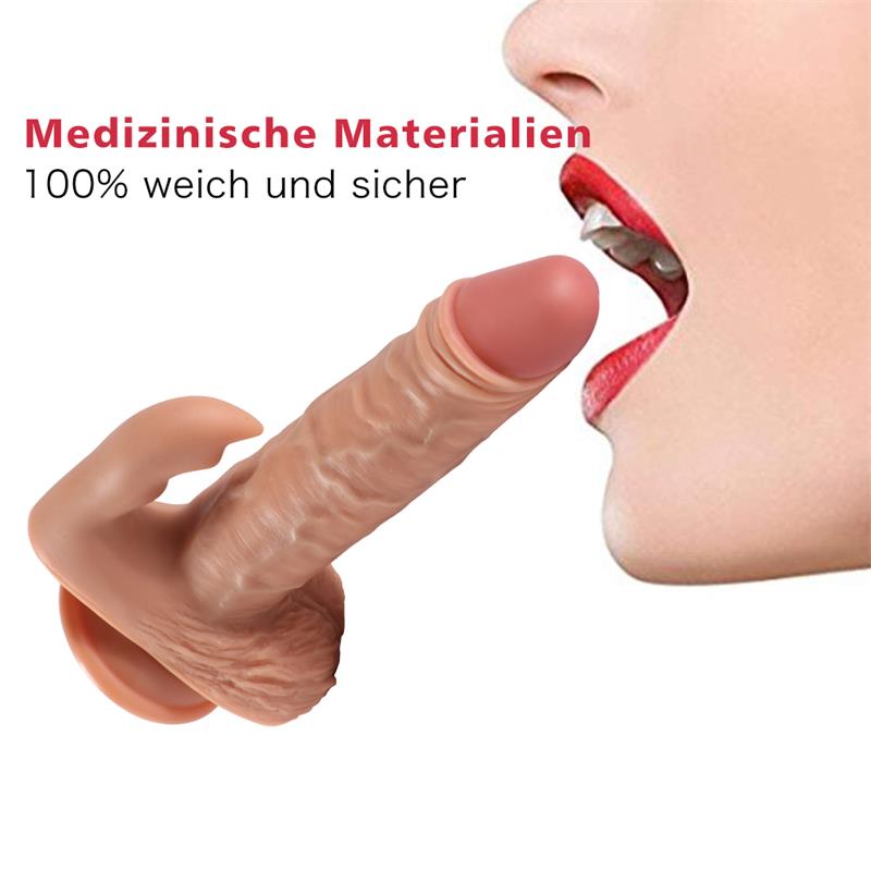 Austin Dildo with 20 Modes of Vibration and Clitoris Stimulator