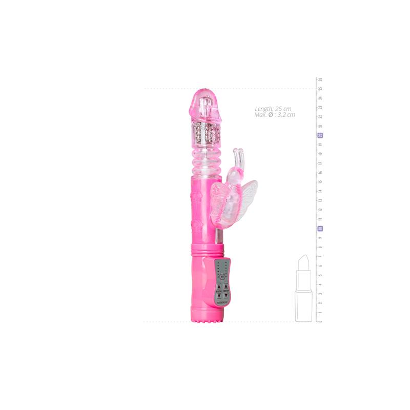 Bunny Vibrator - Pink Butterfly