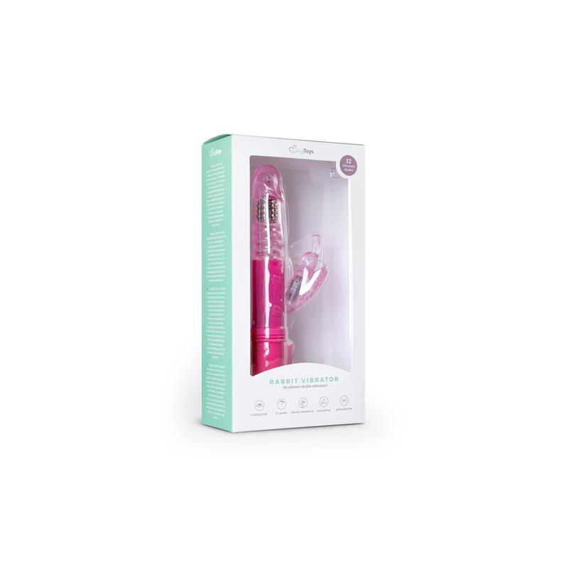 Bunny Vibrator - Pink Butterfly