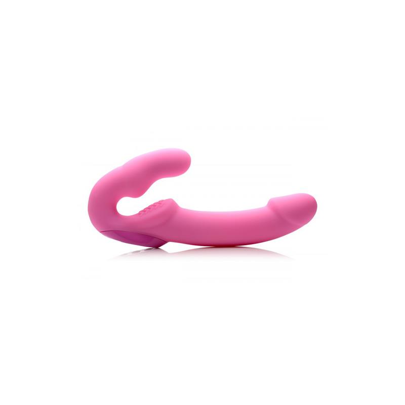 Urge Strapless Strap-On Vibrator Pink