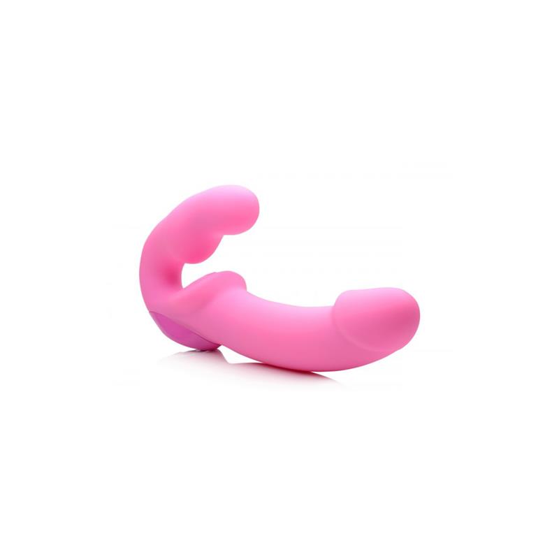 Urge Strapless Strap-On Vibrator Pink