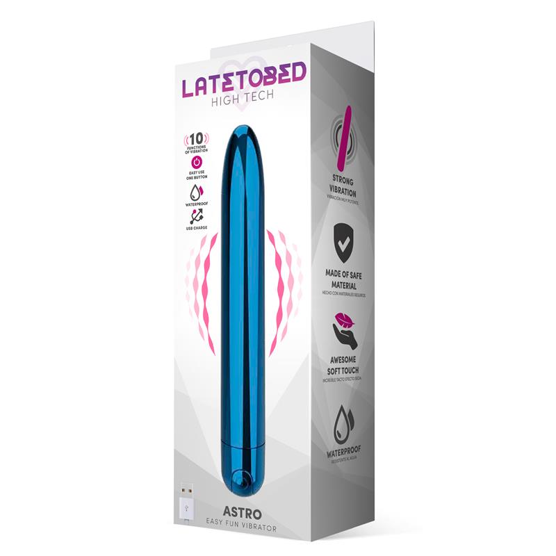 Astro Vibe 10 Functions 18.5 cm USB Blue