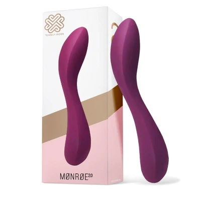 Monroe 2.0 Vibe Injected Liquified Silicone USB Purple