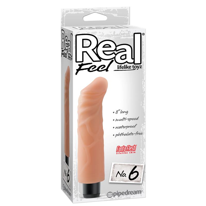 Real Feel Lifelike Toyz Vibe No. 6 Flesh