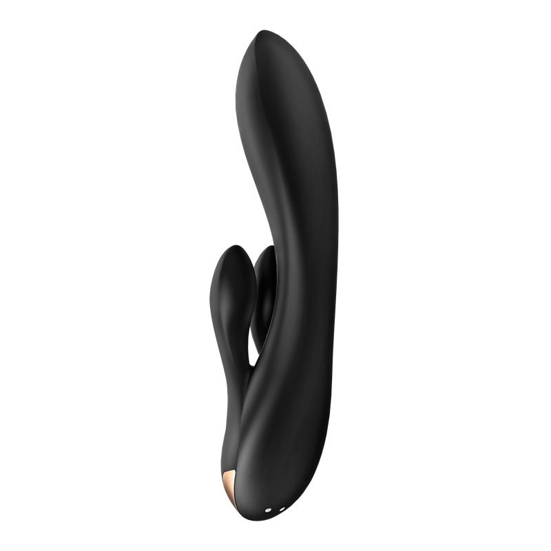 Double Flex G-Spot Vibe 3 Motors Satisfyer APP Connect Black