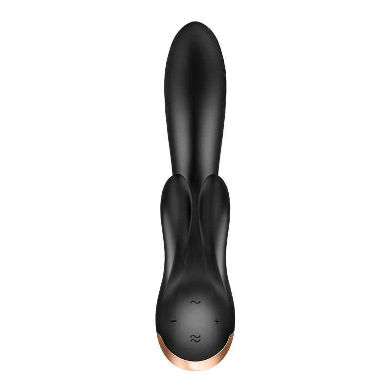 Double Flex G-Spot Vibe 3 Motors Satisfyer APP Connect Black