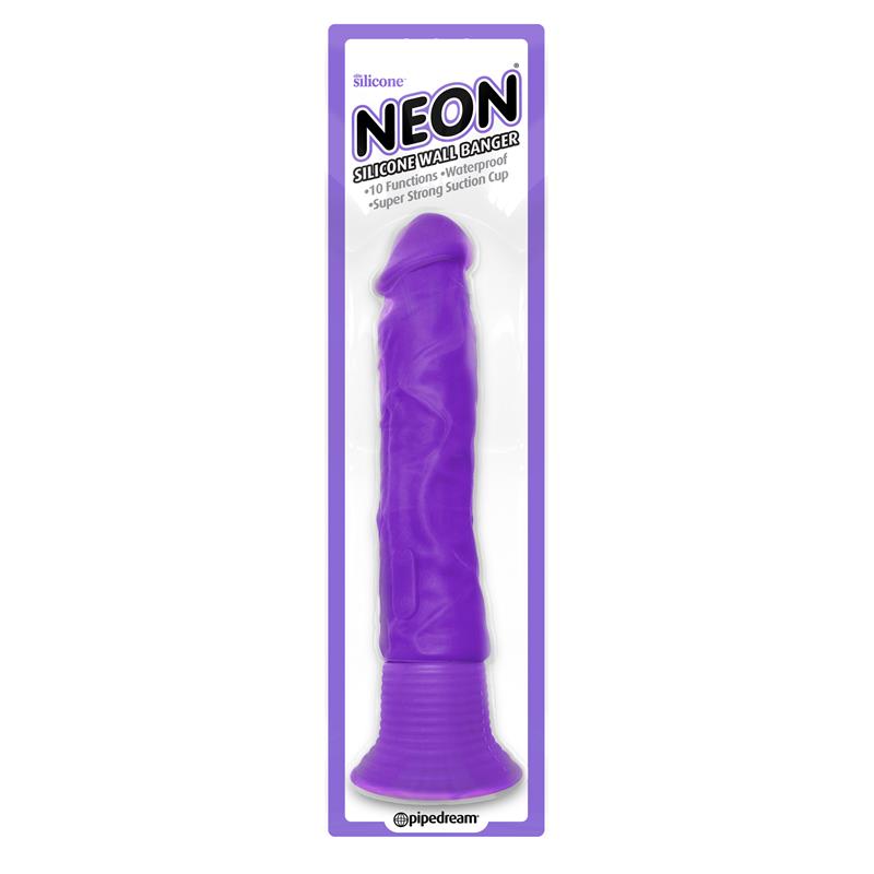 Neon Silicone Vibe Wall Banger Purple