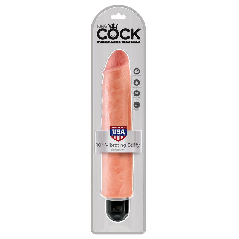 King Cock Vibrating Stiffy 10 - Flesh