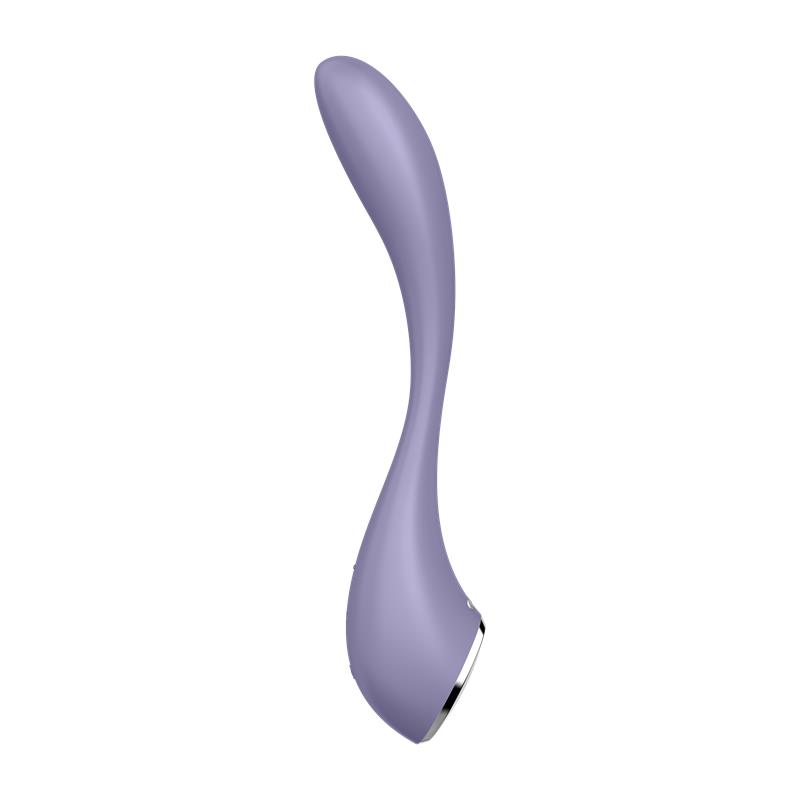 G-Spot Flex 5+ Multi Vibrator with Satisfyer Connect APP Lilac