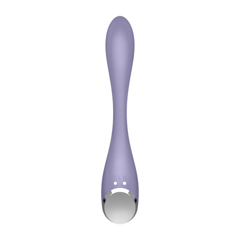 G-Spot Flex 5+ Multi Vibrator with Satisfyer Connect APP Lilac