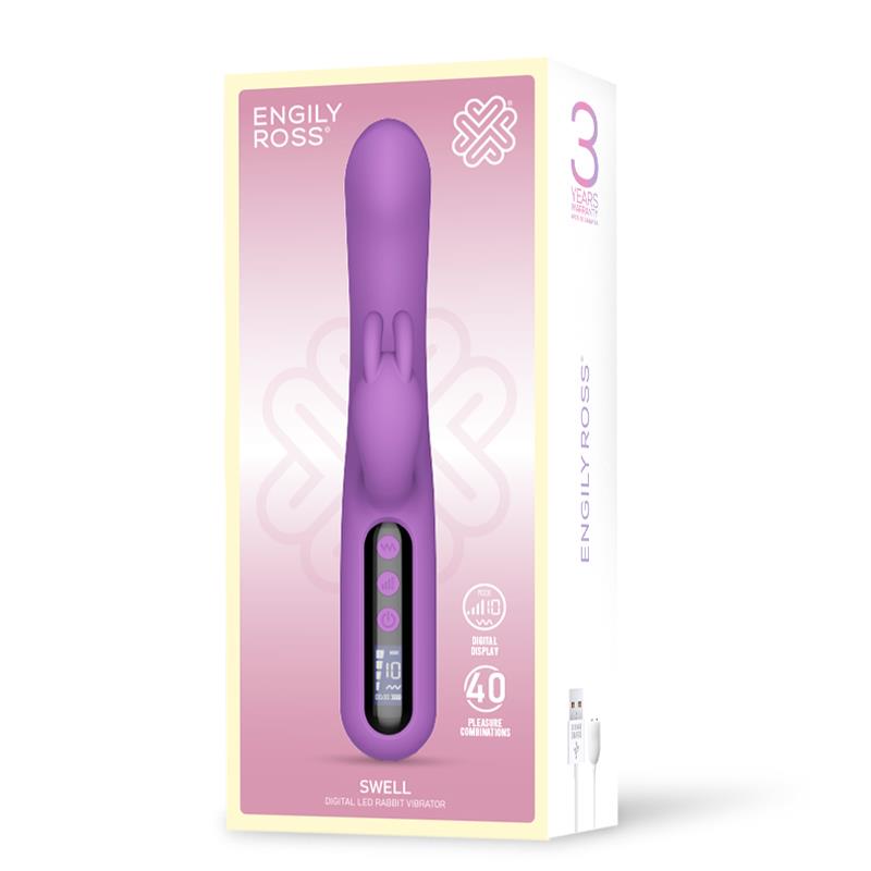 Swell Vibrador con Pantalla Digital S?per Potente 23.2 cm