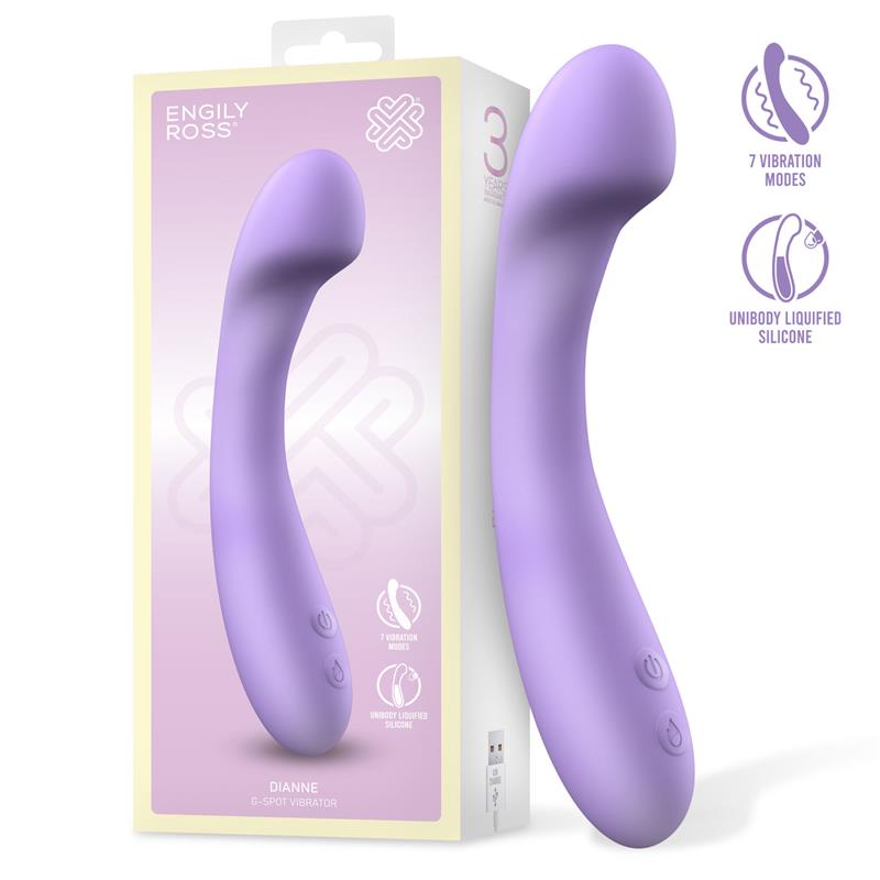 Dianne Vibe Liquid Silicone Unibody G-Spot Bendable USB