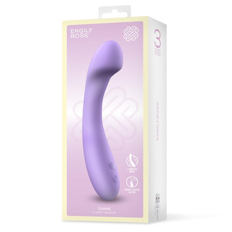 Dianne Vibe Liquid Silicone Unibody G-Spot Bendable USB