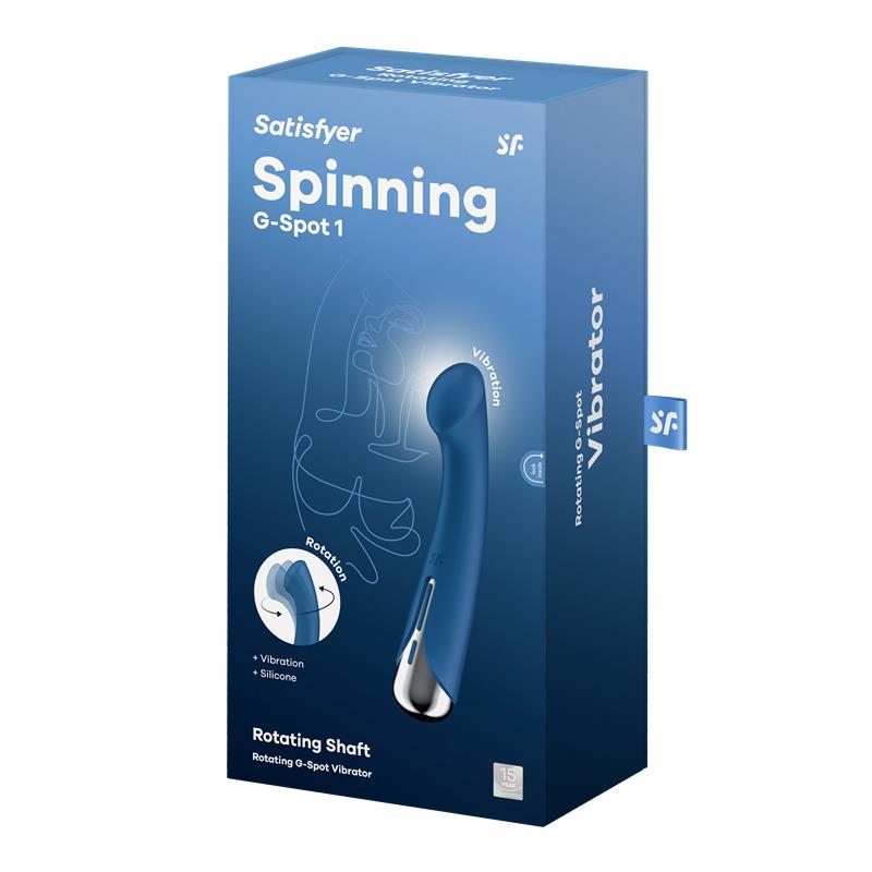 Spinning G-Spot 1 Vibe and Rotator Blue