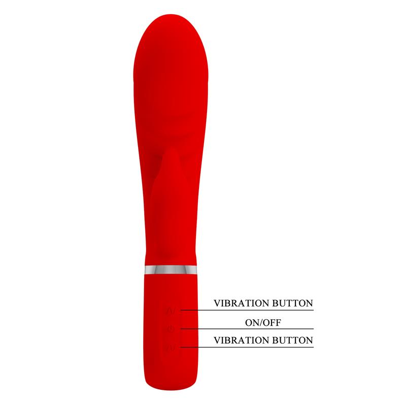 Prescott G-Spot Vibrator Red