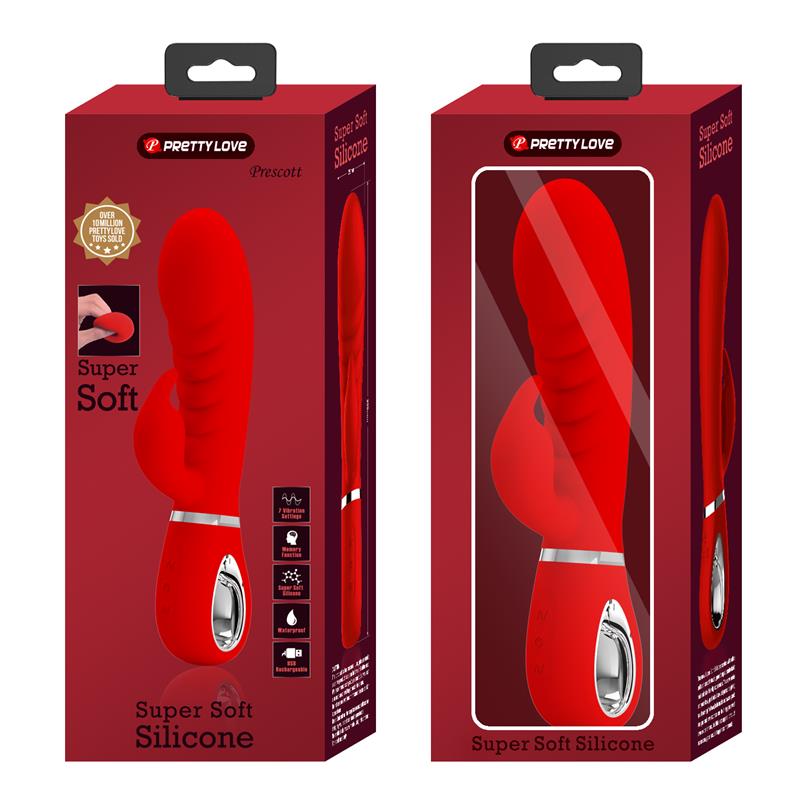 Prescott G-Spot Vibrator Red