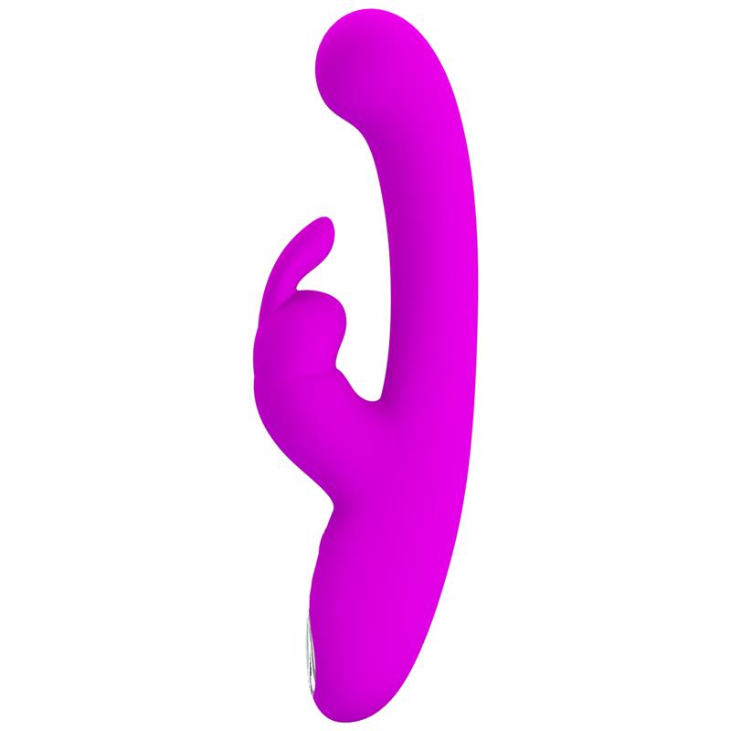 Lamar Vibrator G-Spot Rabbit Violet