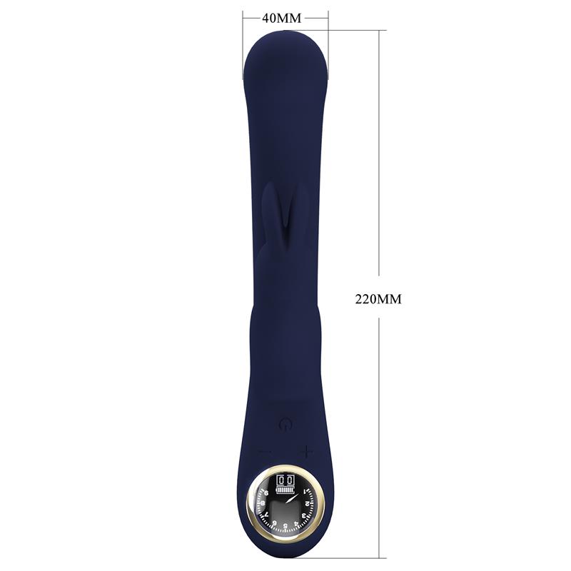 Lamar Vibrator G-Spot Rabbit Dark Blue