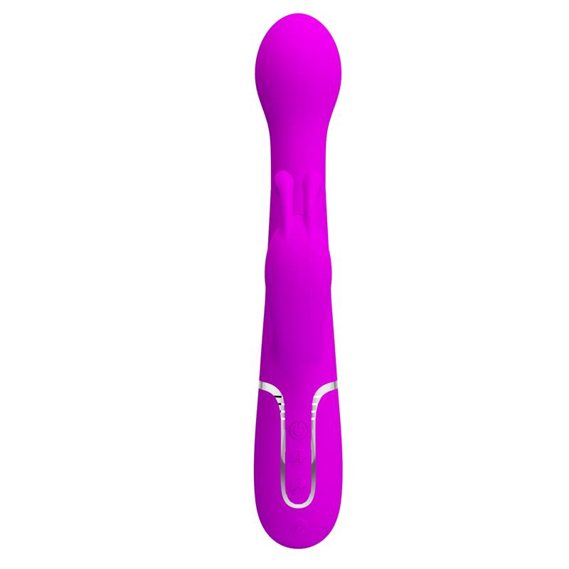 Vibe with Thrusting and Rotating Beads Dejon Pink