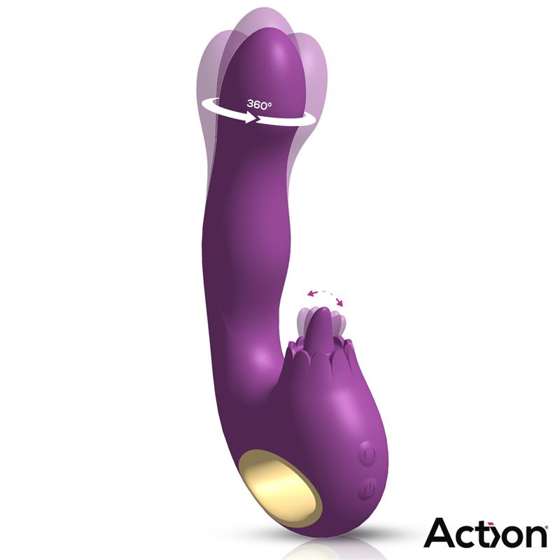 Toka Vibe with Swinging 360? and Stimulating Licking Tongue