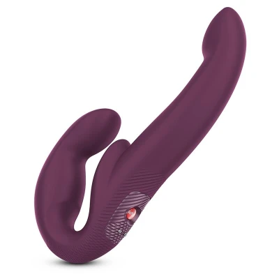 SShare Vibe Pro Double Vibrator Burgundy