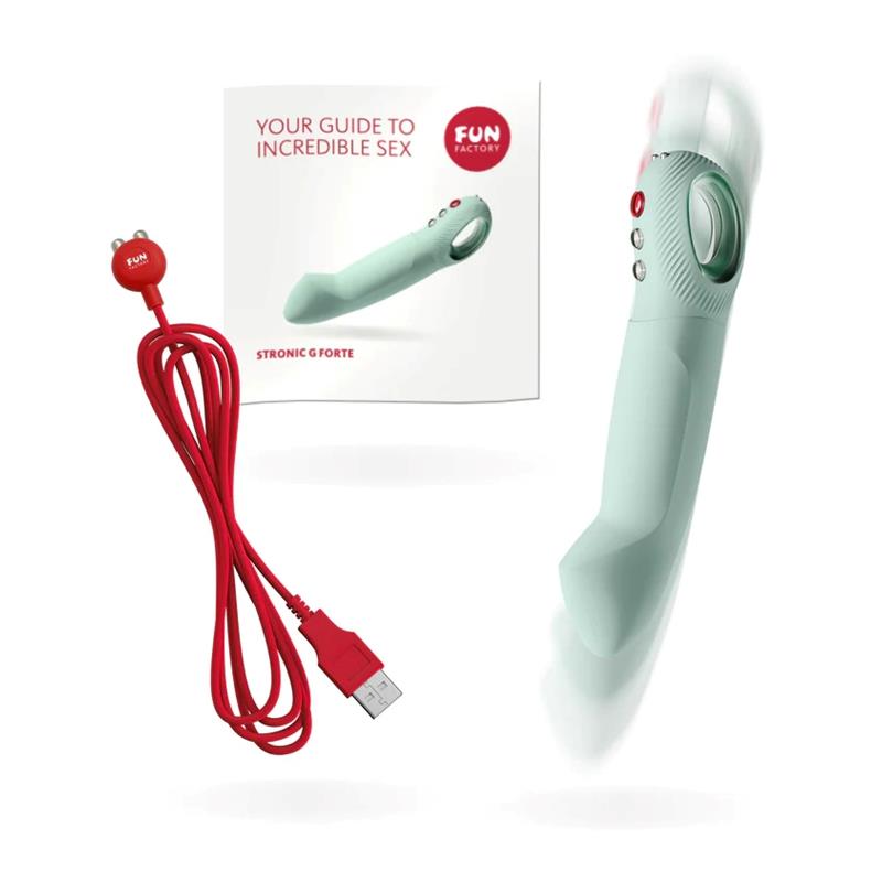 Vibrator with Movement Stronic G Forte Sage Green