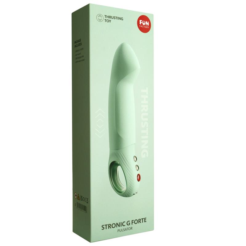 Vibrator with Movement Stronic G Forte Sage Green