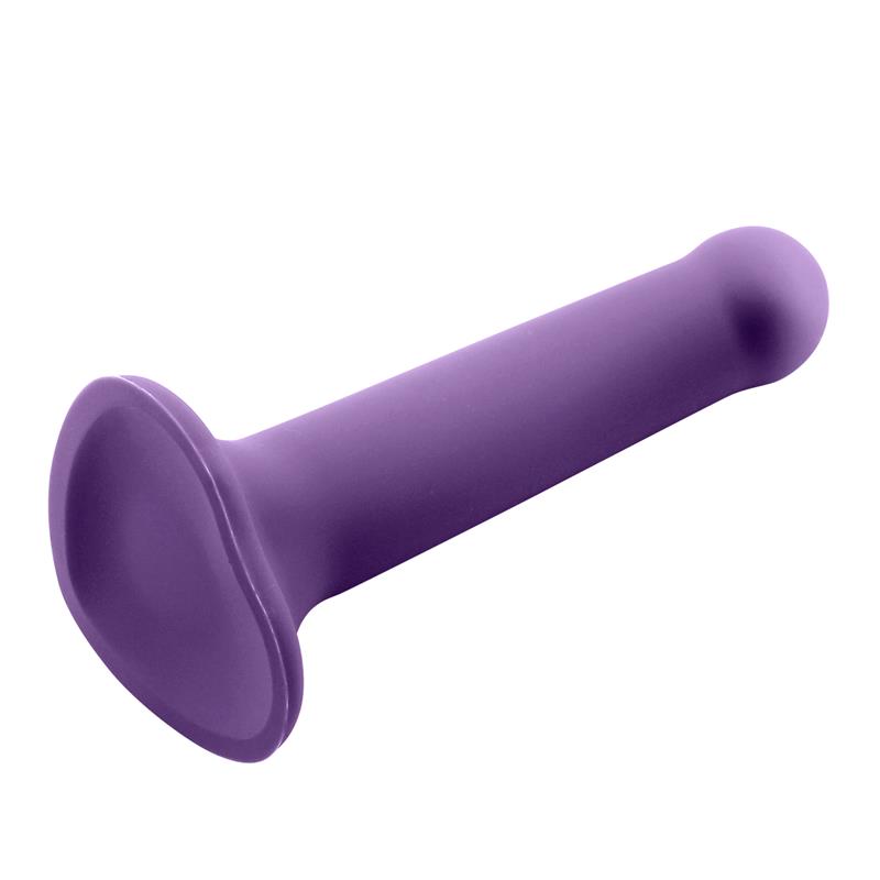 Bouncy Liquid Silicone Dildo Hiper Flexible 7.5 - 19 cm Size L Purple