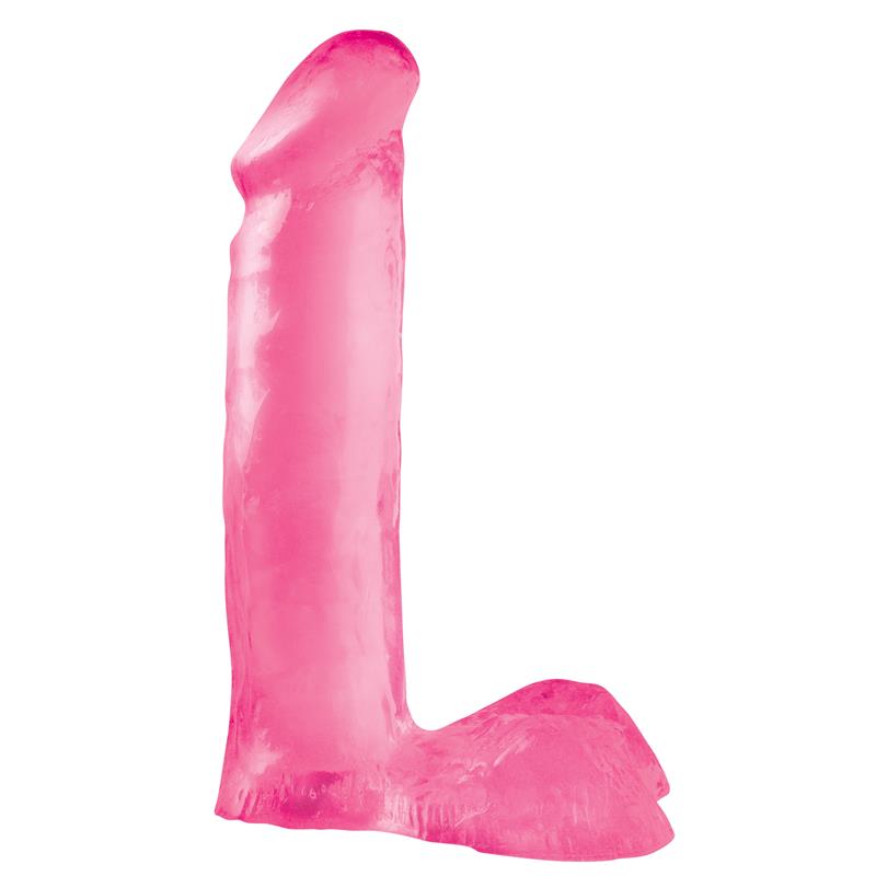 Basix Rubber Works  19,05 cm Dong - Colour Pink