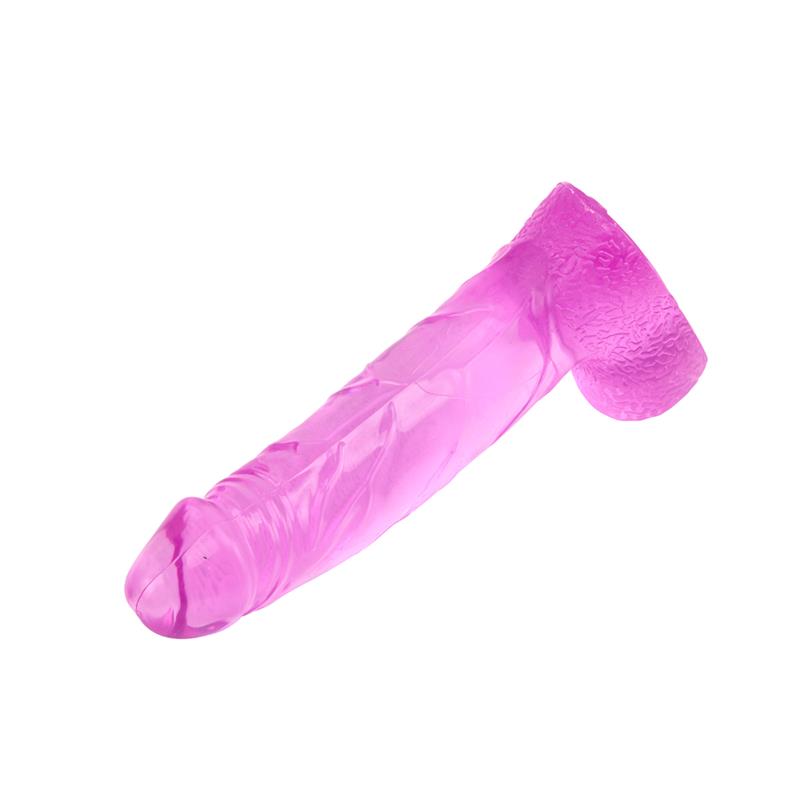 Dildo Ding Dong Clear-Pink