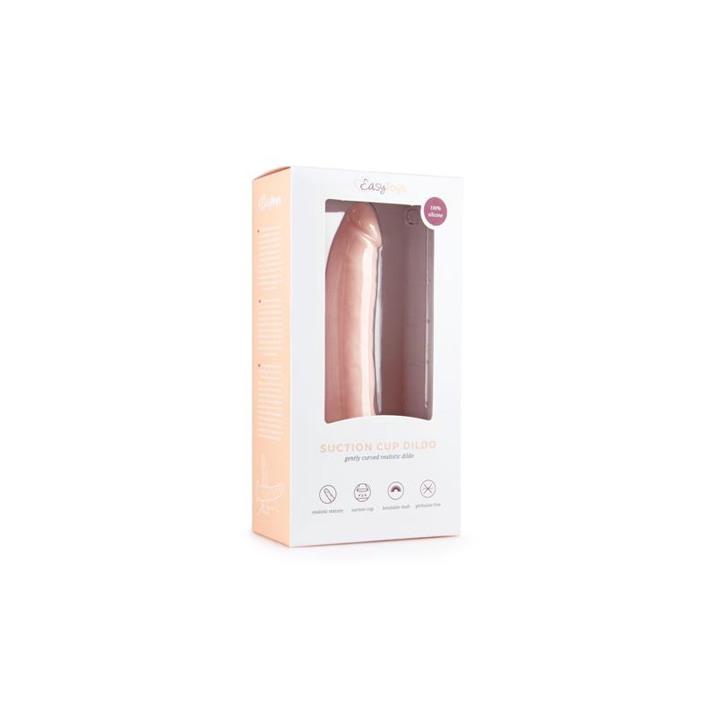 Silicone Dildo Flesh - 21 cm