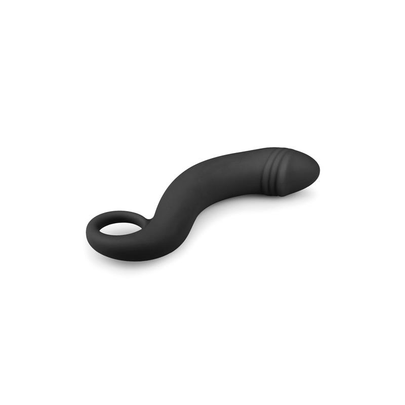 Dildo Black Silicone - Prostate