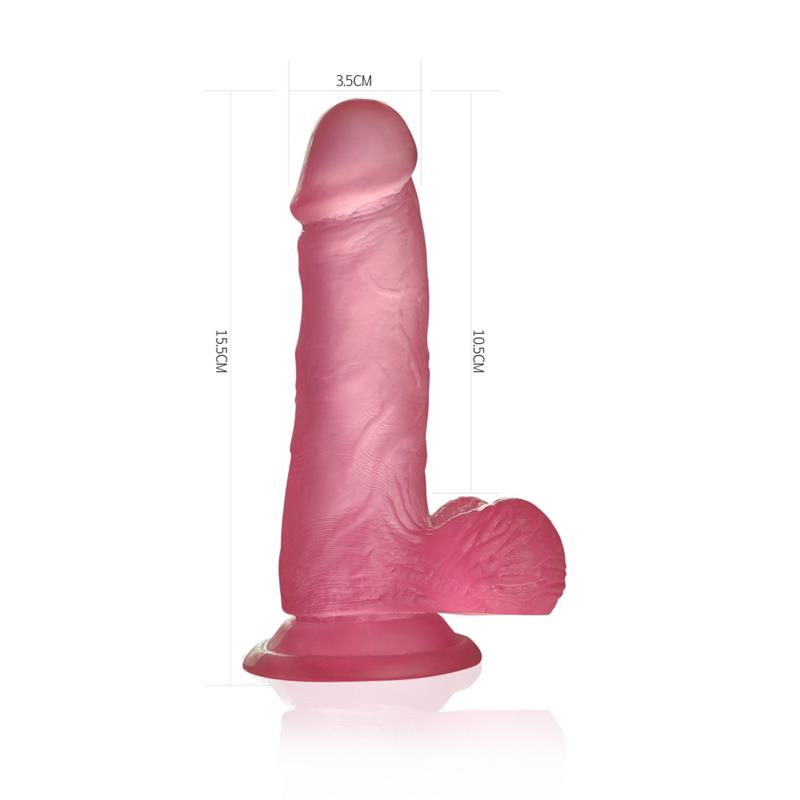 Dildo Jelly Studs 6 Pink