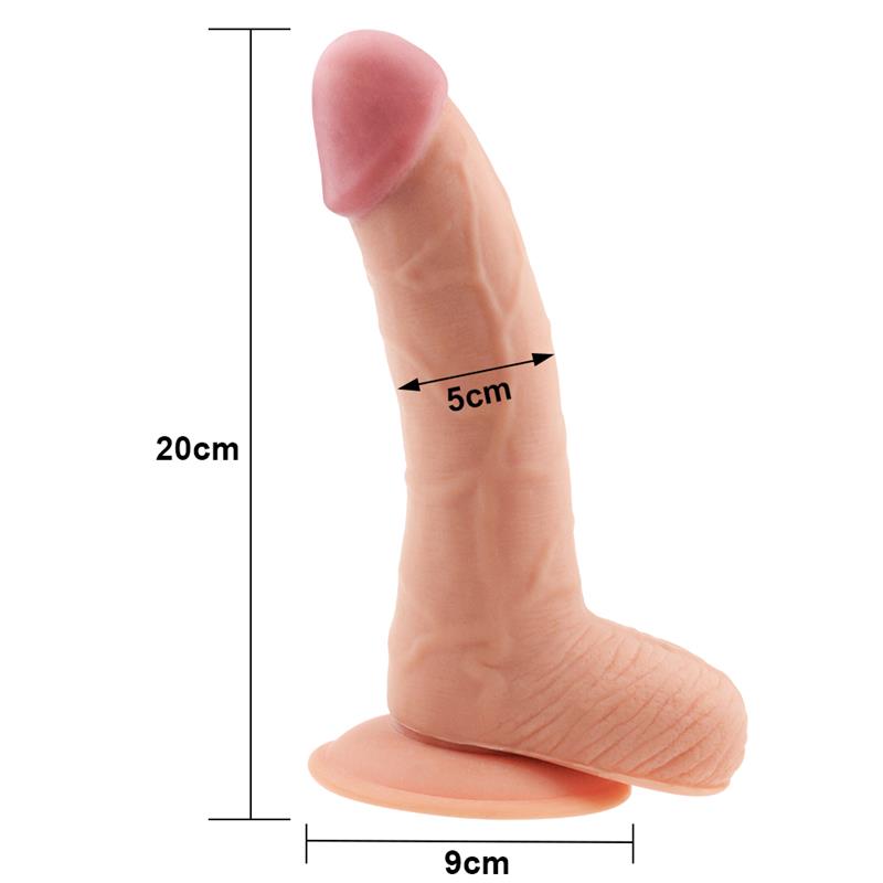 Dildo The Ultra Soft Dude 8.8 Flesh