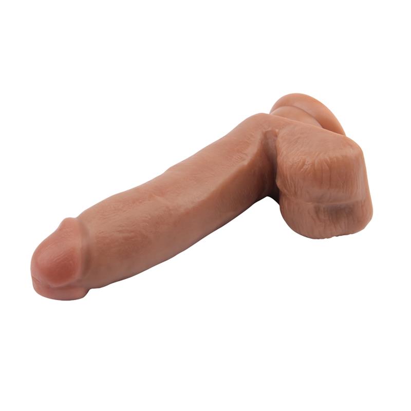 Dildo Dual density Fashion Dude 17 x 3.6 cm Tan