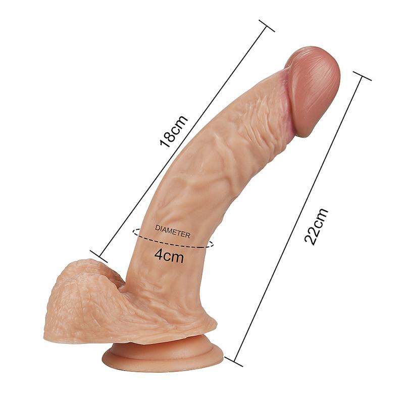 Dildo Real Extreme 8.5 Flesh