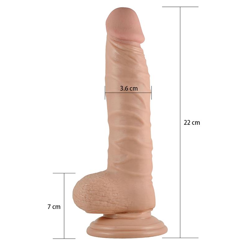 Dildo Real Extreme 8.5 Flesh