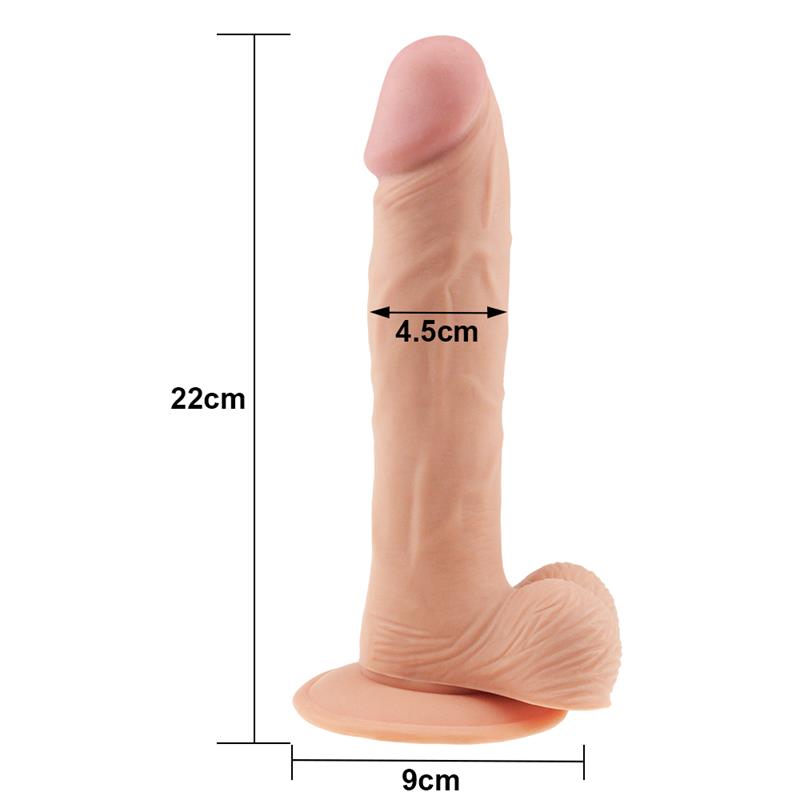 Dildo The Ultra Soft Dude 9 Flesh