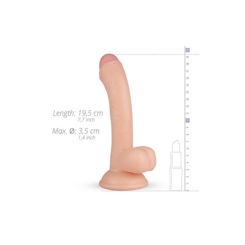 Vince Realistic Dildo  19.5 cm