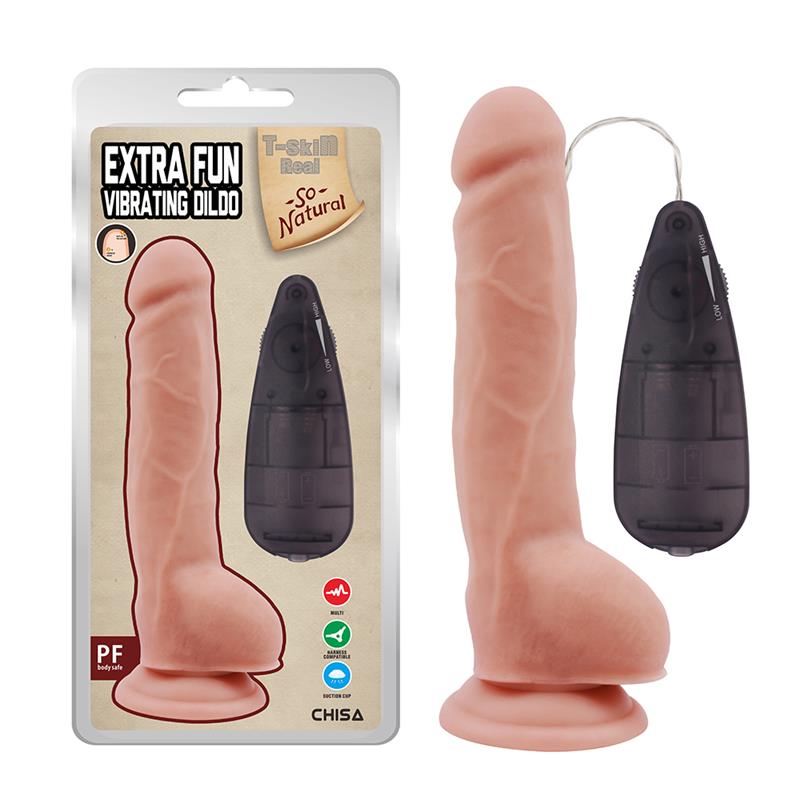 Realistic Vibrating Dildo Extra Fun 9.2