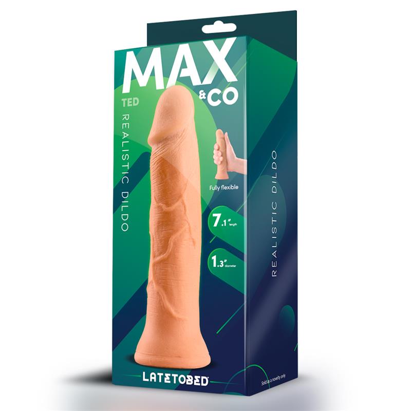 Ted Realistic Dildo 7.1 Flesh