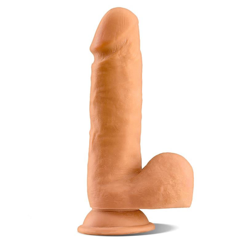 Dimi Realistic Dildo with Testicles  7.9 Flesh